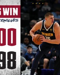  唐斯三分绝杀森林狼一分险胜掘金保留冲冠希望