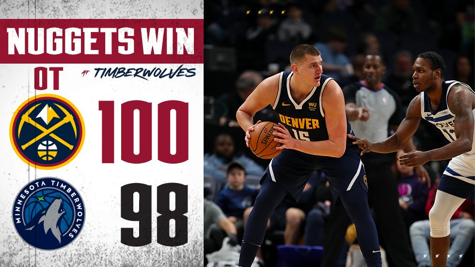  唐斯三分绝杀森林狼一分险胜掘金保留冲冠希望